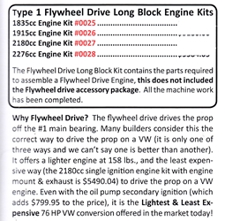 0027 / 2180cc Engine Kit 