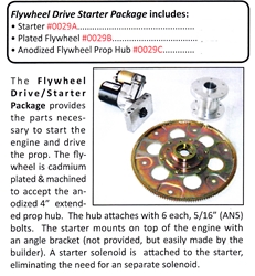 0029C / Flywheel Drive Anodized Flywheel Prop Hub 