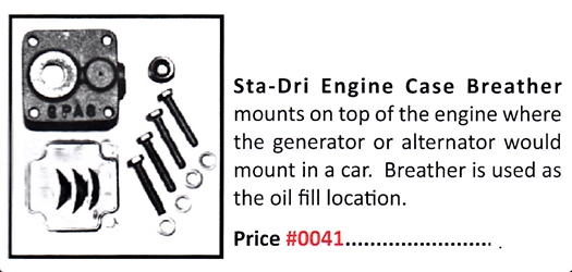 0041 / Sta-Dri Engine Case Breather 