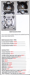  0323 / Bolt Kit (Attaches Diehl Case to Engine case) 
