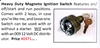 0371 / Heavy Duty Magneto Ignition Switch  