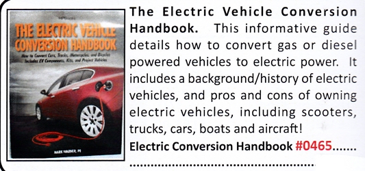 0465 / The Electric Vehicle Conversion Handbook 