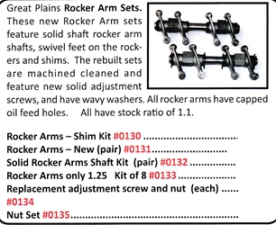 0133 / Rocker Arm Sets 