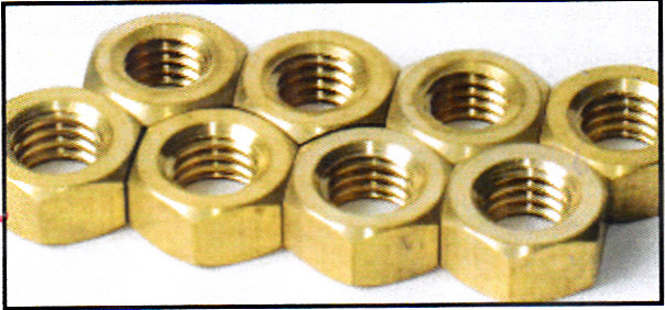0172 / Brass Exhaust Nuts 