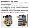 0192  / Remote Mount Oil Filter Bracket 